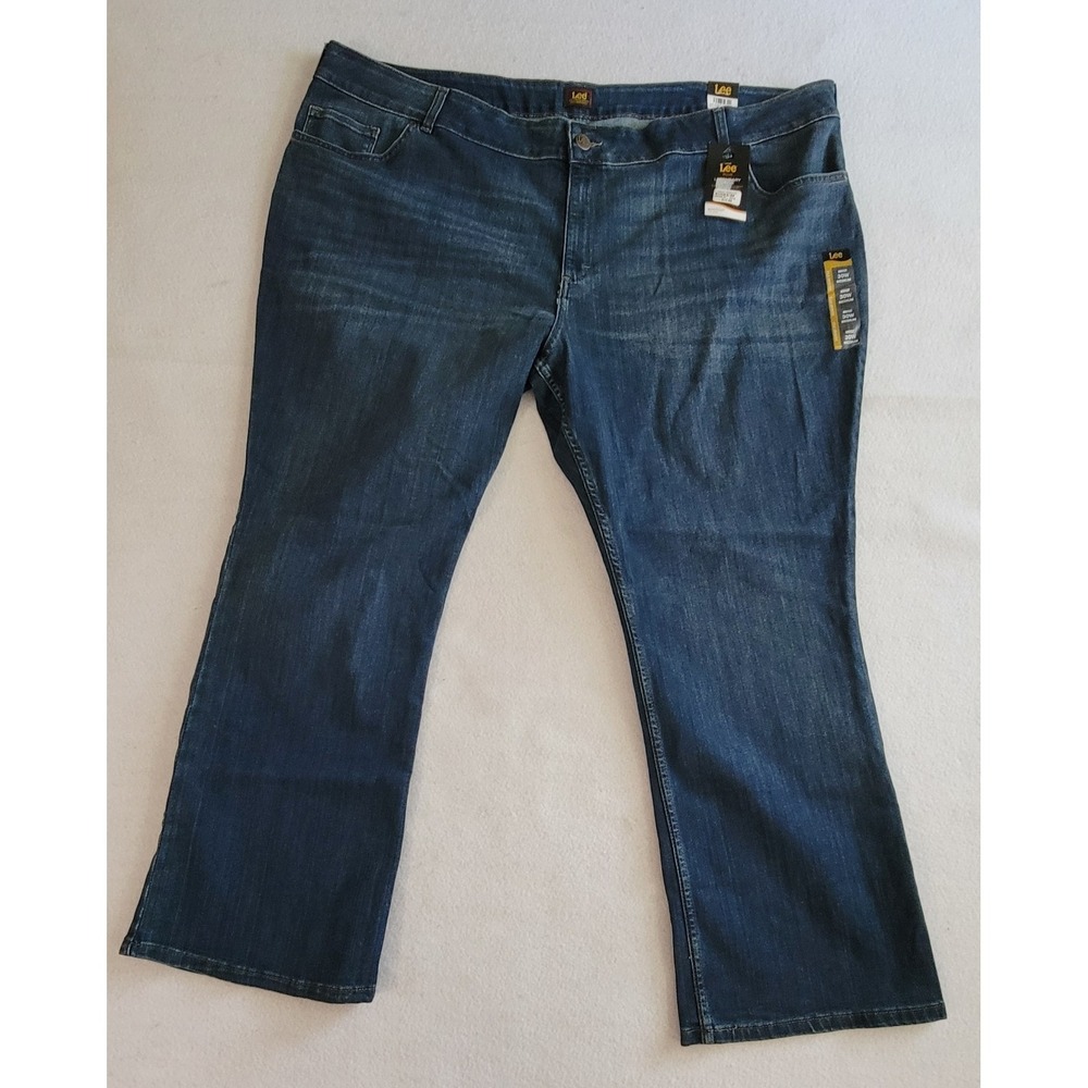 Lee Plus Size Regular Fit Bootcut Jeans‎ Compass 30W Medium Legendary Style...